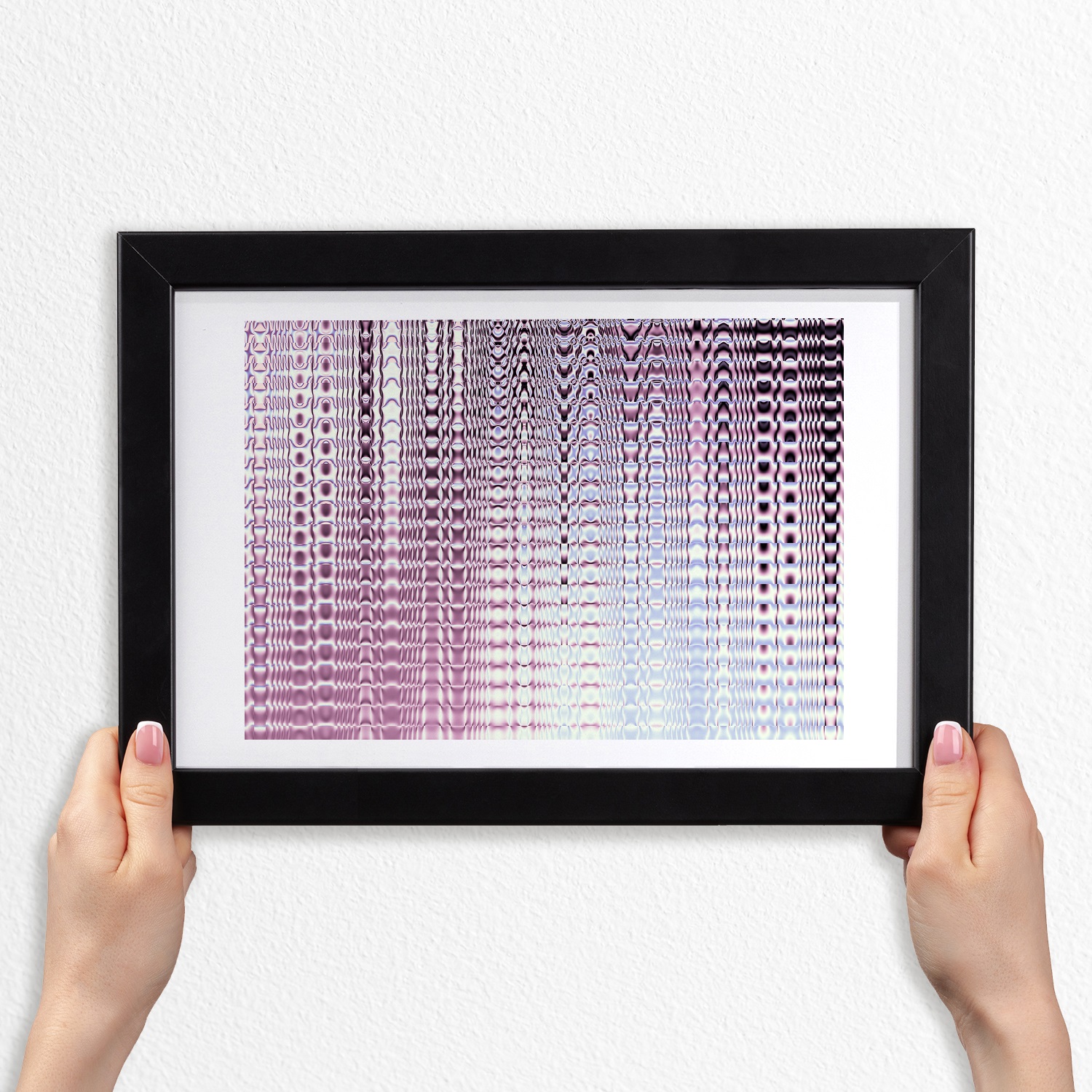 Nástěnný obraz s rámečkem Fraktální grafika 30x20
