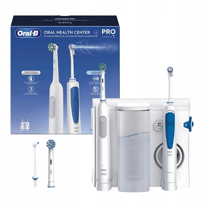 Irygator i szczoteczka Oral-B Oral Health Center Oxyjet Pro Series 1