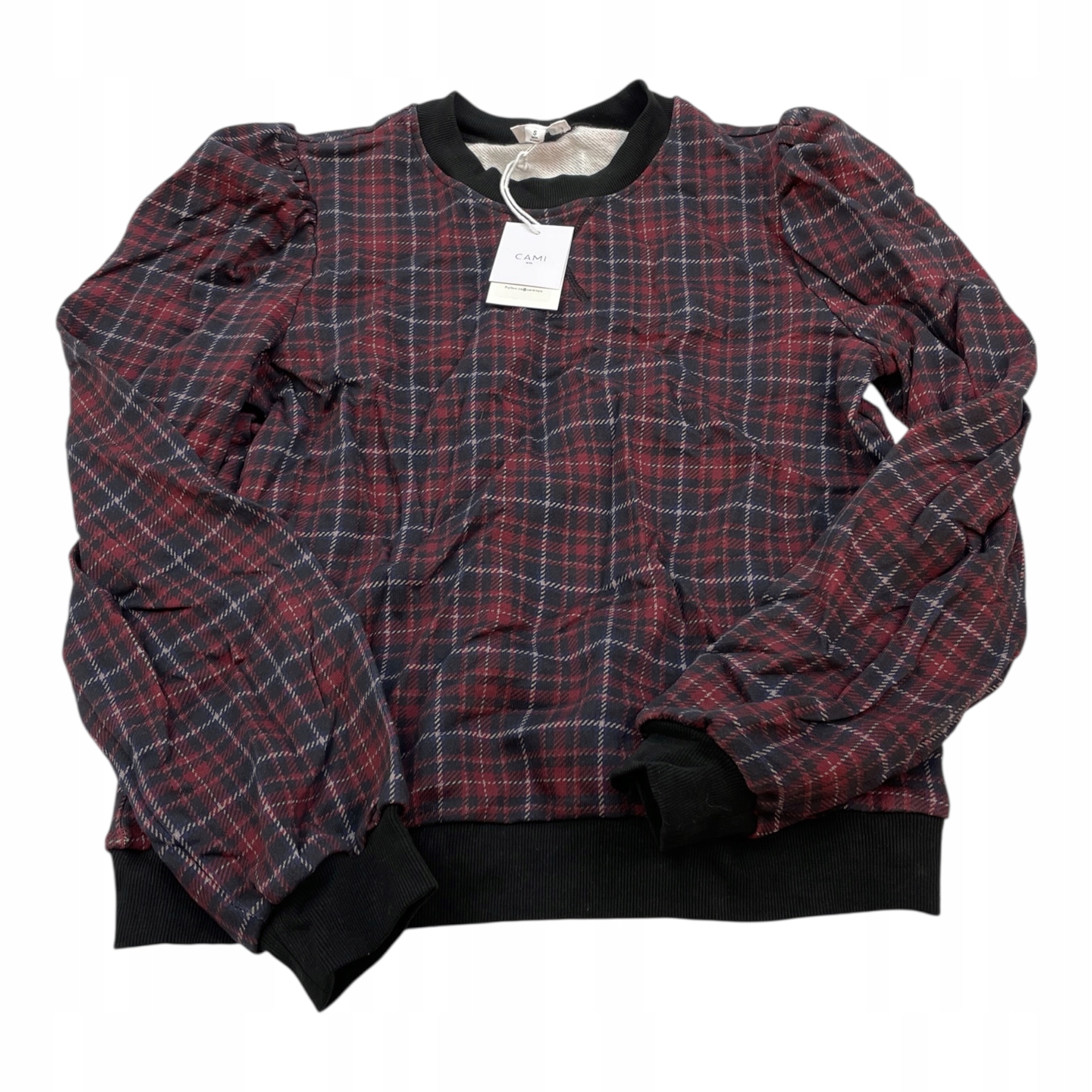 Cami Nyc mikina S bordó černá, nová s visačkou
