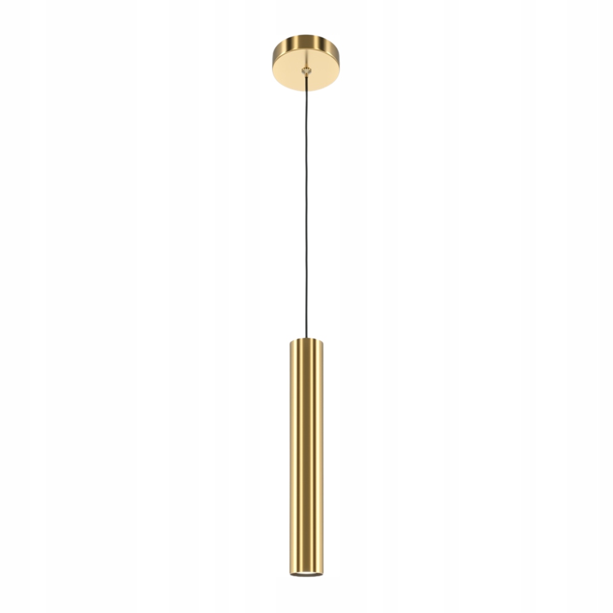 Závěsná mosazná trubková lampa Pro Focus 1xGU10 6W Maytoni