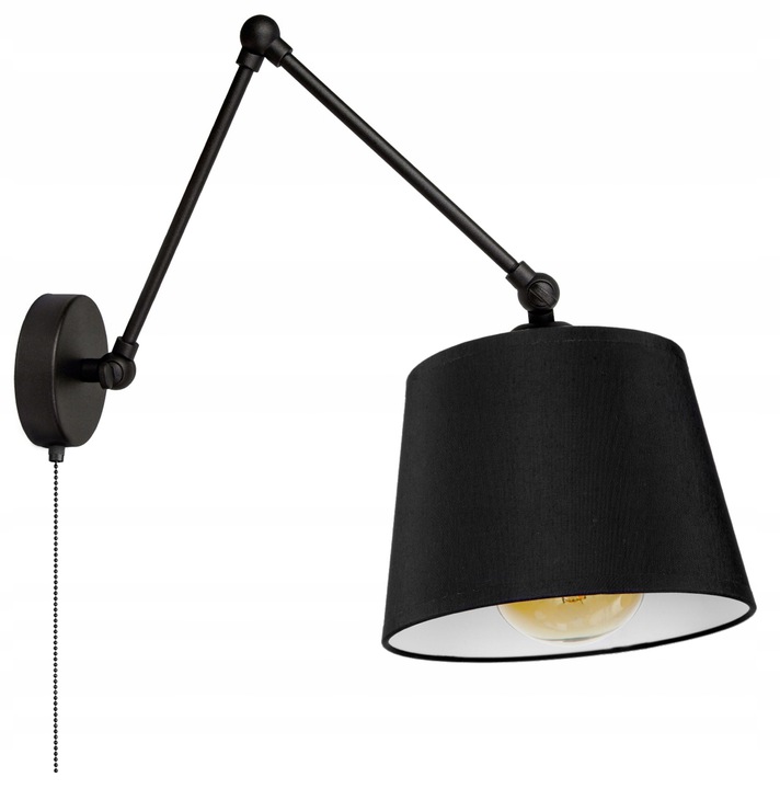 

Kinkiet Nowoczesna Lampa Ścienna Abażur