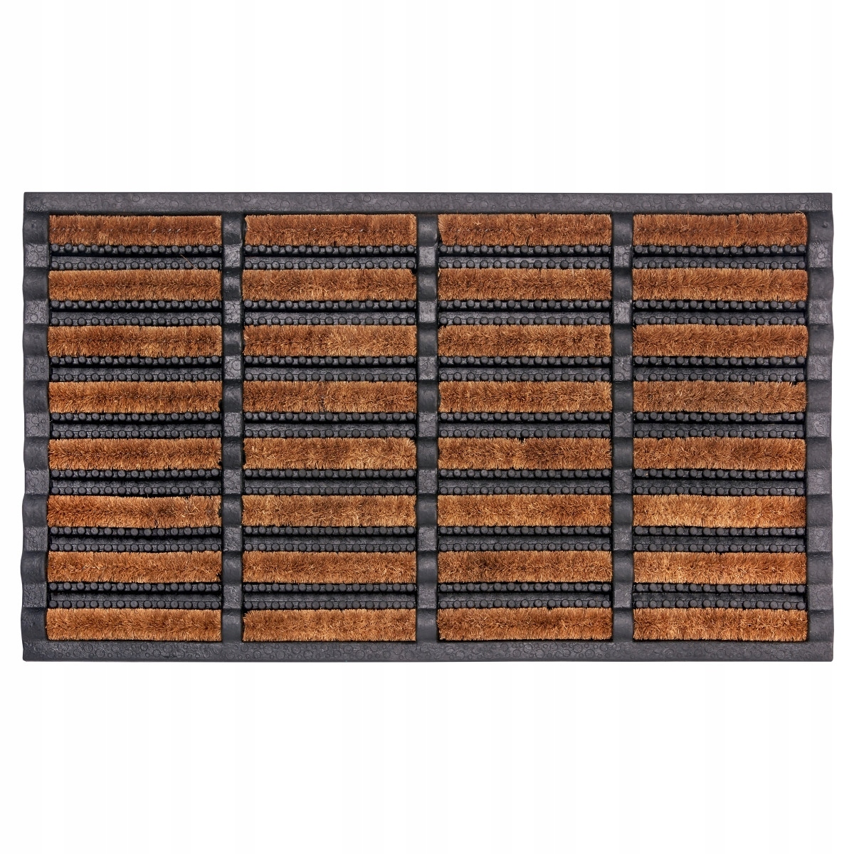 45x75 Venkovní čistící rohož Mix Mats Brushes 105647 Black Cocos na ven i
