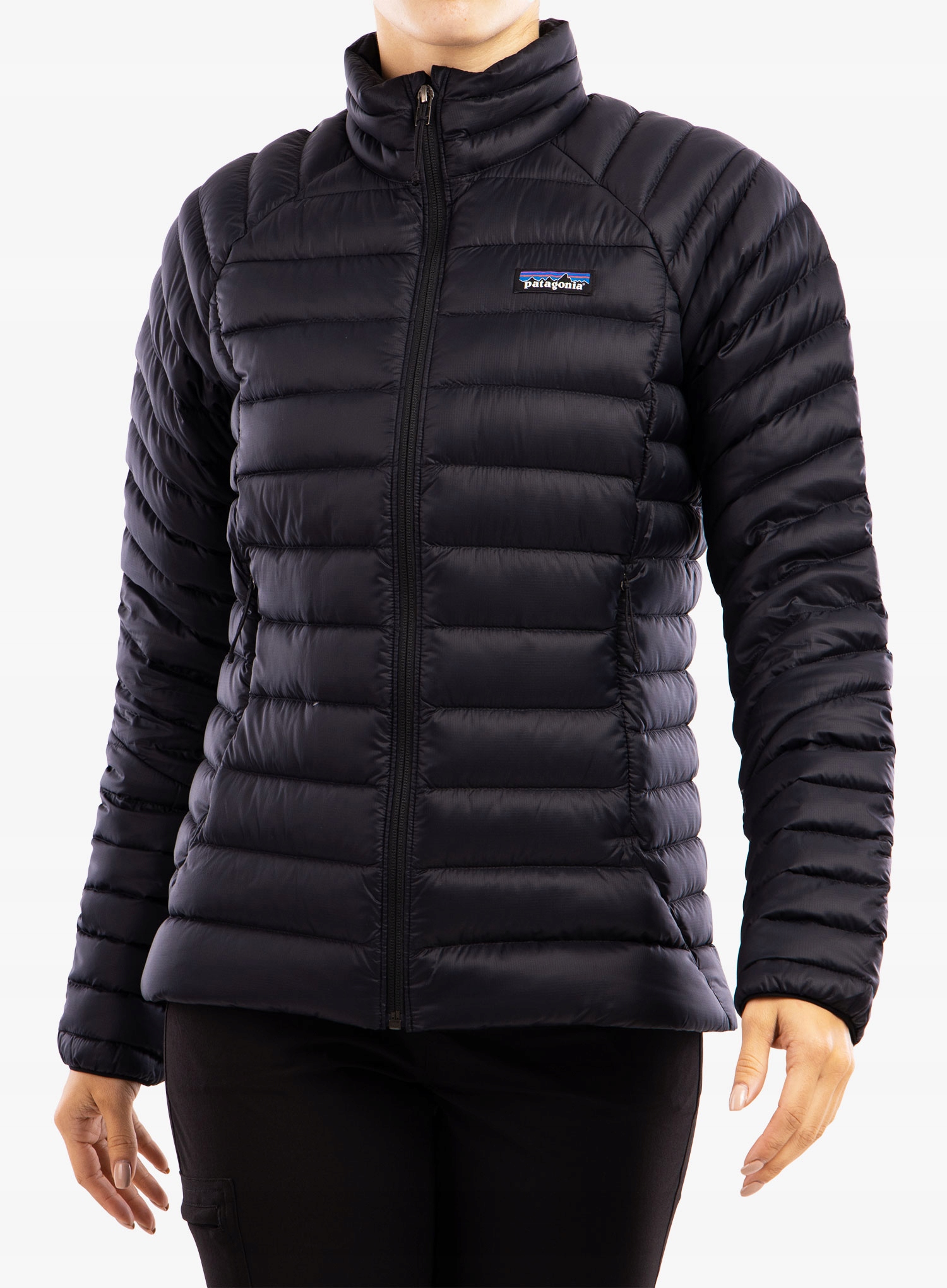 Dámská péřová bunda Patagonia Down Sweater černá XL