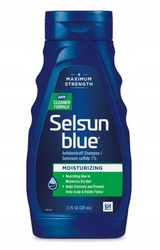 Selsun Blue Moisturizing 325 ml – Léčivý šampon proti lupům.
