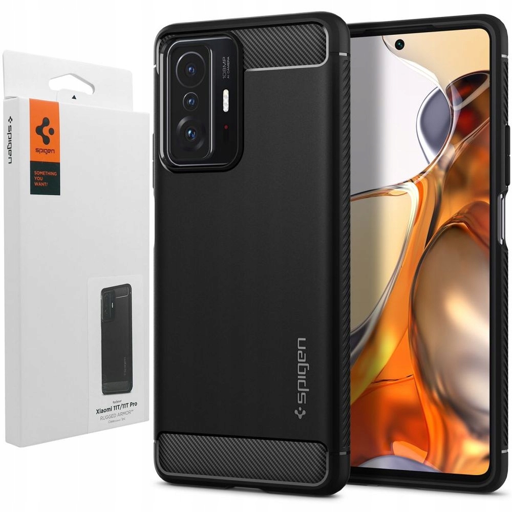 

Etui do Xiaomi 11T 11T Pro, Spigen Rugged Armor