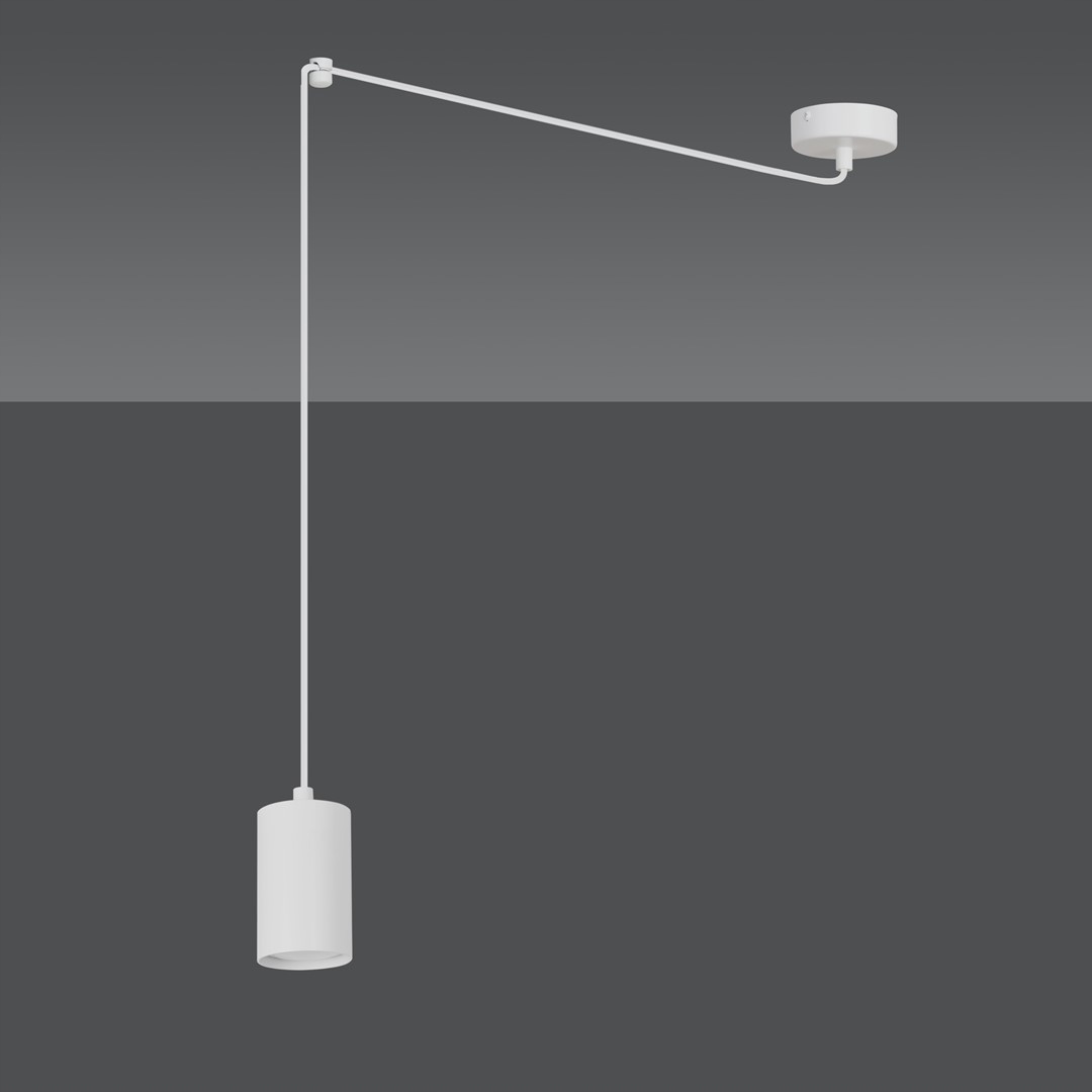 Závěsná lampa Emibig Traker 1 Wh/white 1 světelné body GU10
