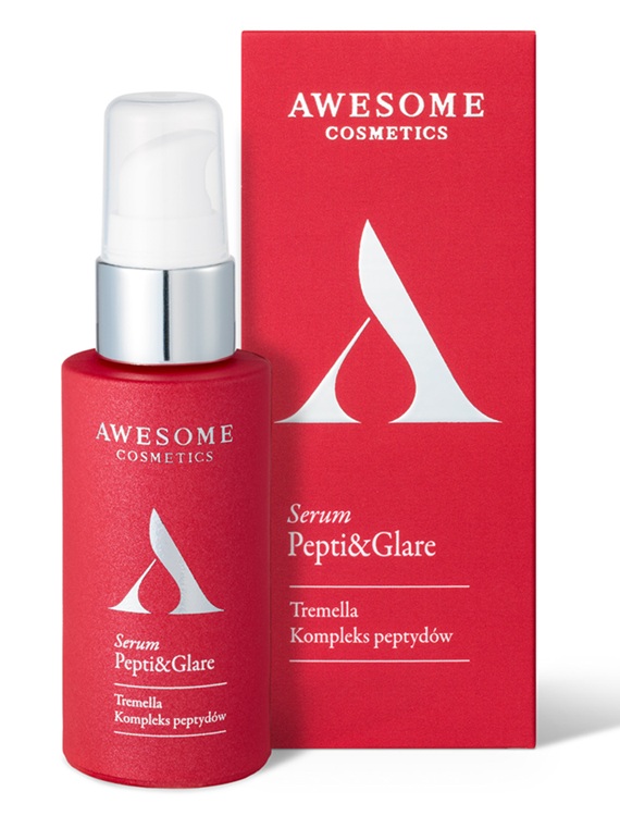 Rozjasňující sérum na obličej Pepti&Glare 30 ml Awesome Cosmetics