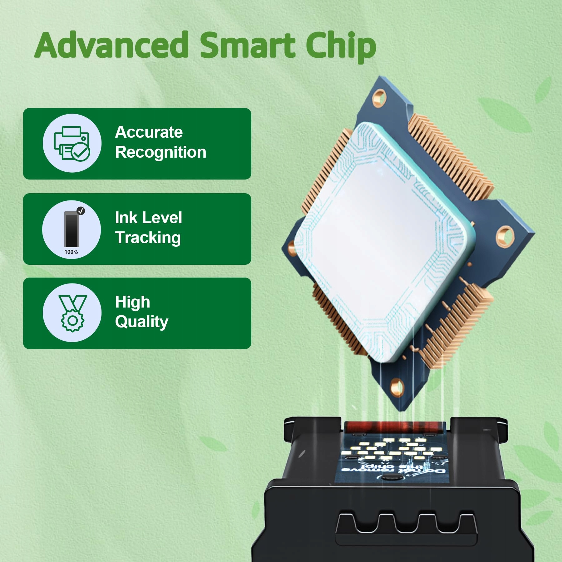 GREENSKY PG 545 XL Czarny Zamiennik Do Canon PIXMA TS3350 TS3450 — miniatura 2
