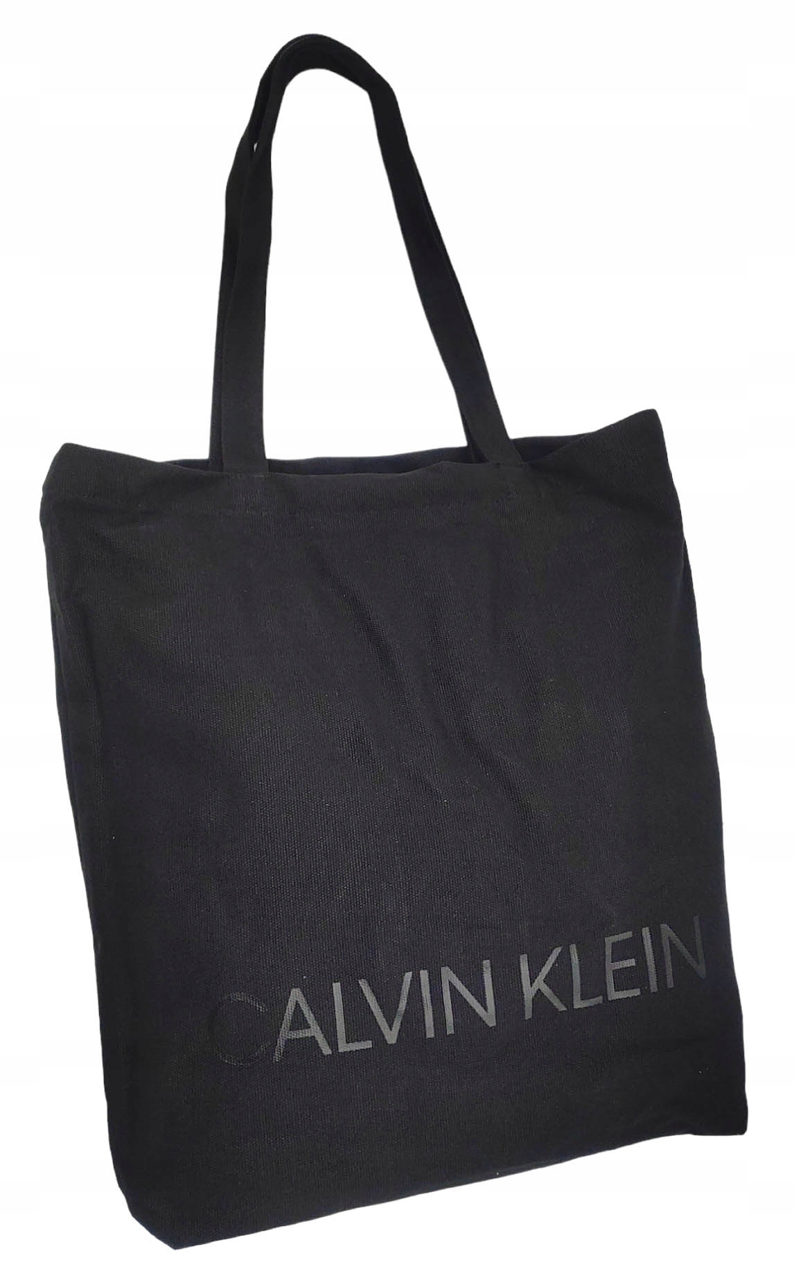 

Calvin Klein Bawełniana Torba Shoperka Czarna