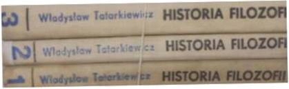 Historia filozofii 1-3 - Tatarkiewicz