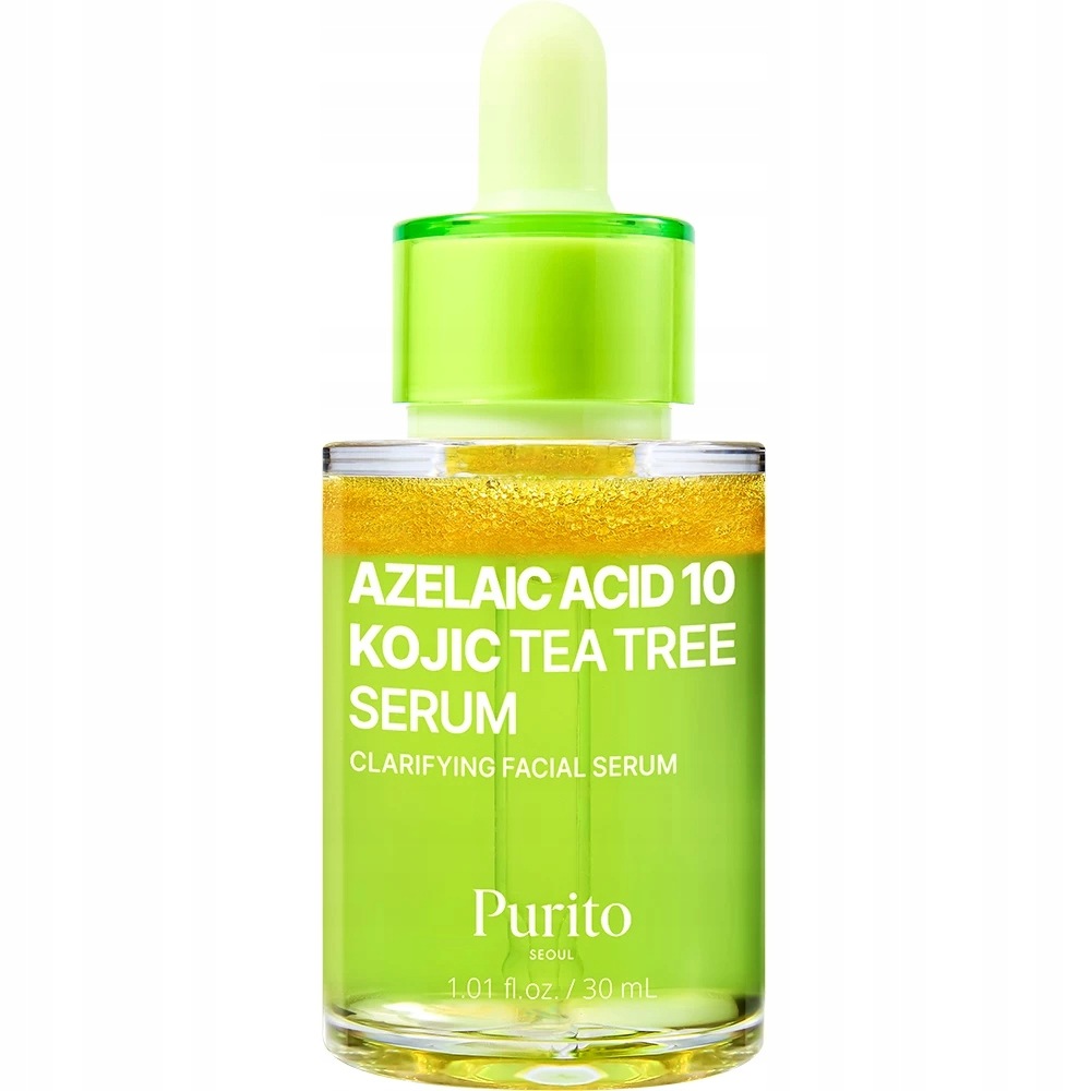 Purito Sérum na obličej s kyselinou azelaovou 10% a kyselinou kojovou a tea tree