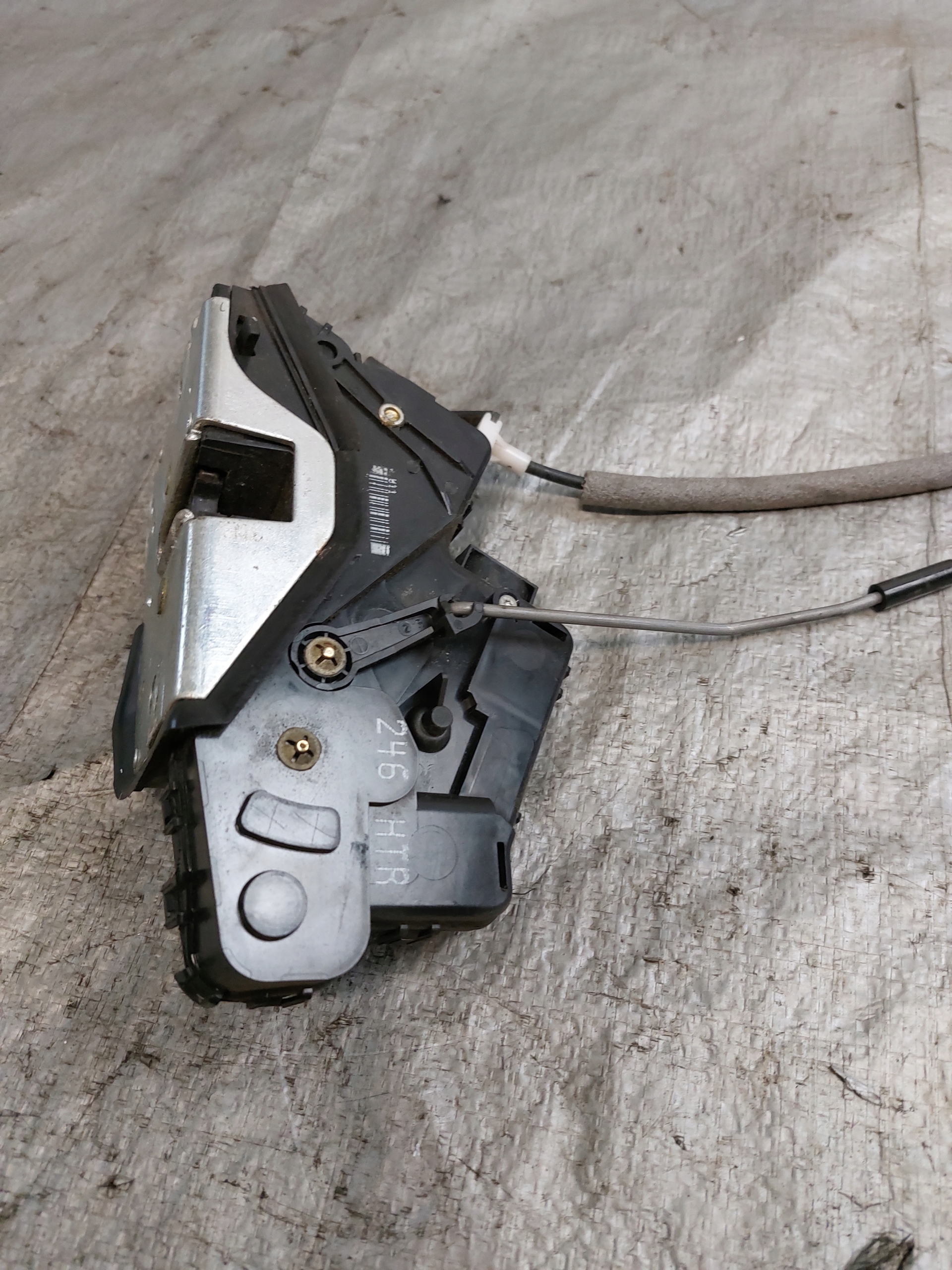 lock door right rear part BMW E46 LIFT 7 PIN