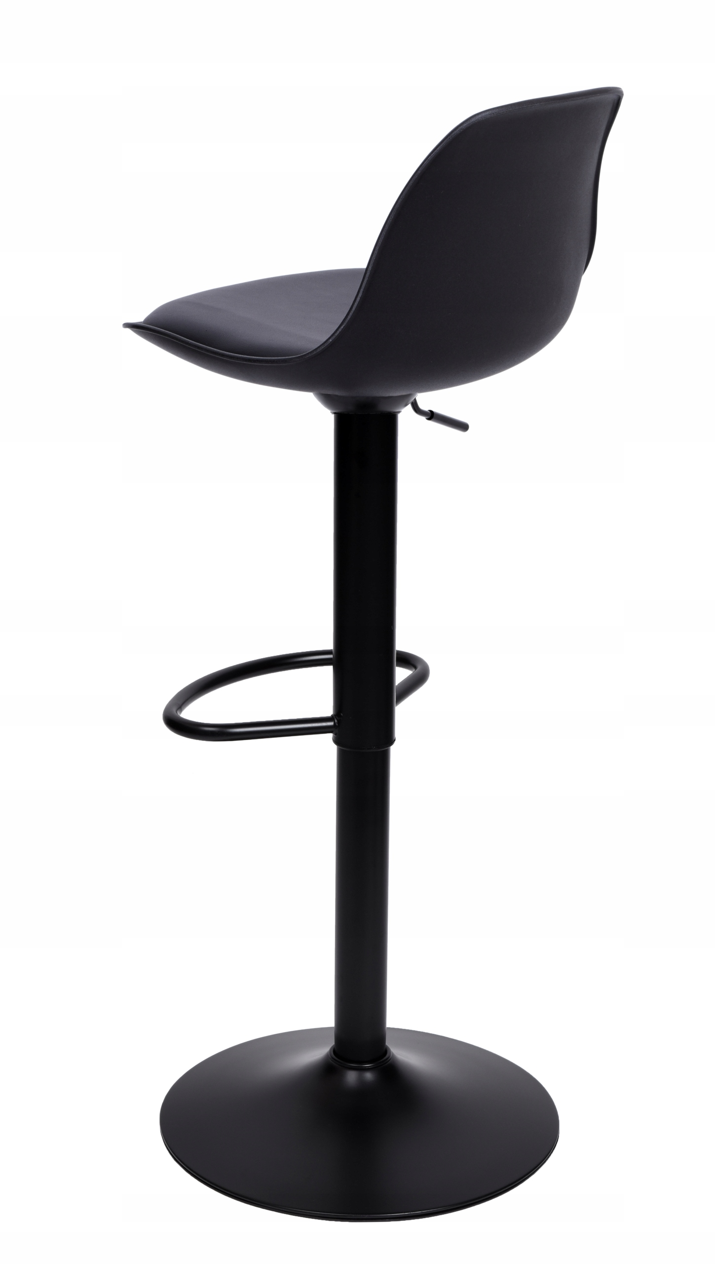 HOKER STOŁEK BAROWY KRZESŁO OBROTOWE PODNÓŻEK REGULACJA WYOSKOŚCI EKOSKÓRA Materiał siedziska skóra sztuczna