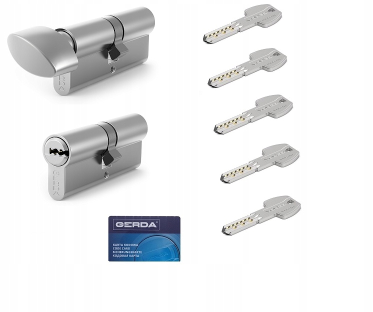 Zestaw wkładek Gerda Pro System 40/50+G40/50 Atest
