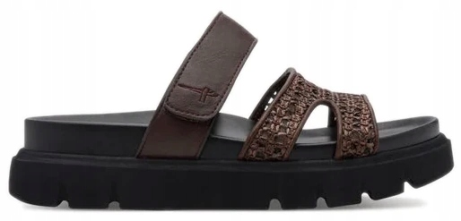 Dámské Nazouváky Stylové Na Koturně S Platformou Hnědé Sportovní Tamaris 40