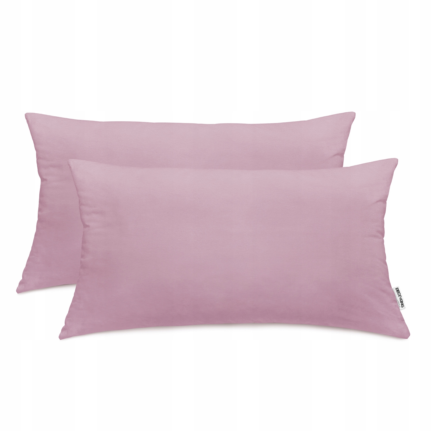 Poszewki liliowe bawełniane dekoracyjne 40x80cm*2