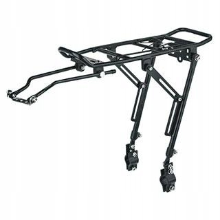 BAGAŻNIK ROWEROWY 2K BLF-H2 ALU. CZARNY