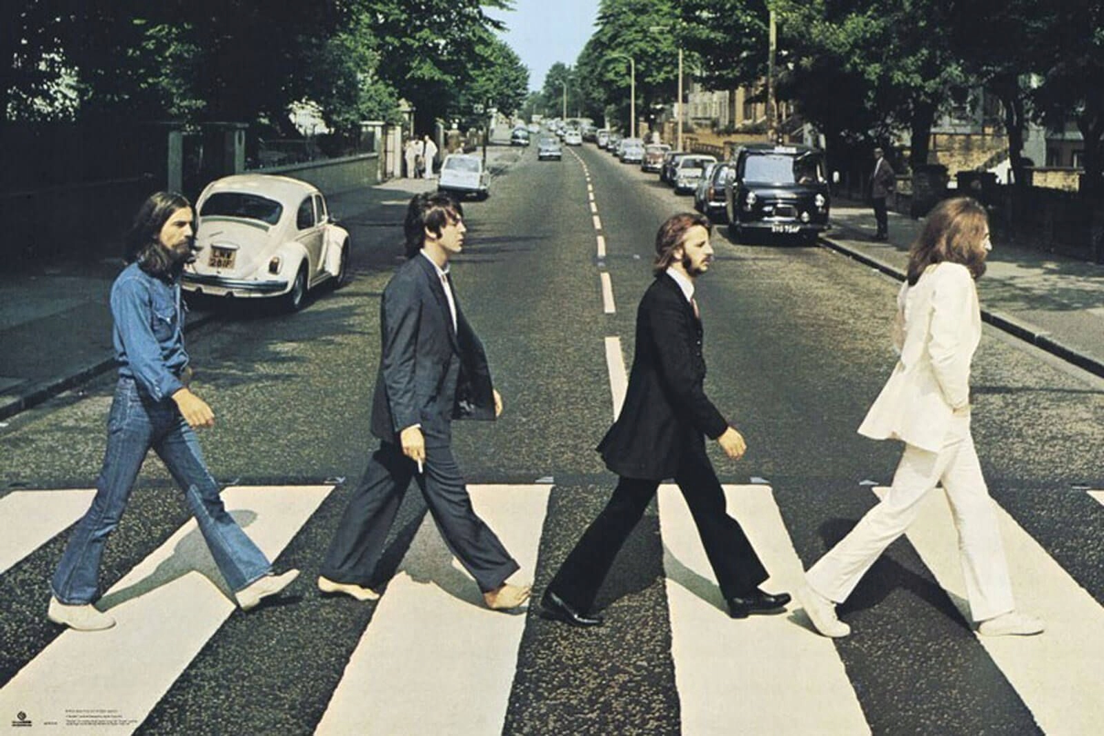 

The Beatles Abbey Road plakat 91,5x61 cm