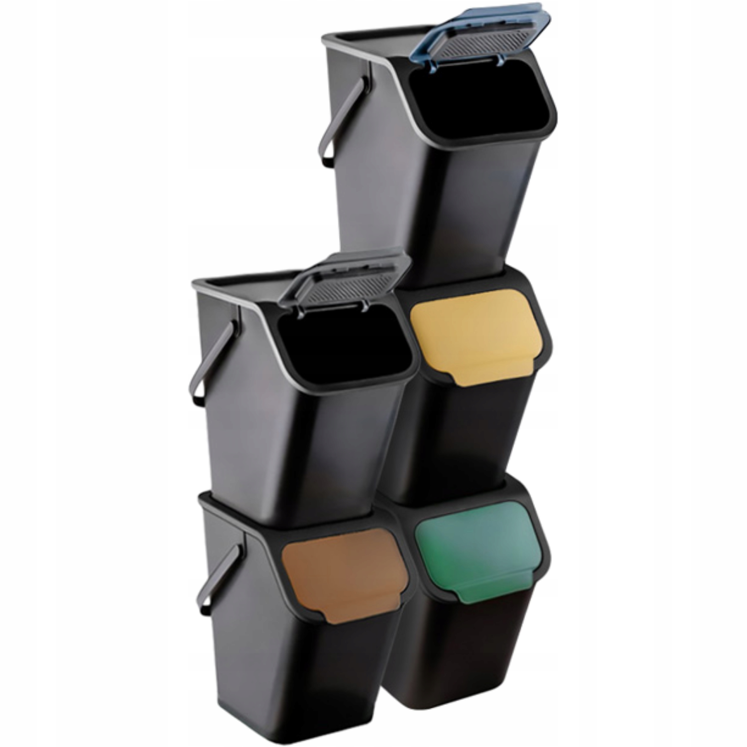 

Kosze do segregacji opadów z filtrem 5x25l Bini