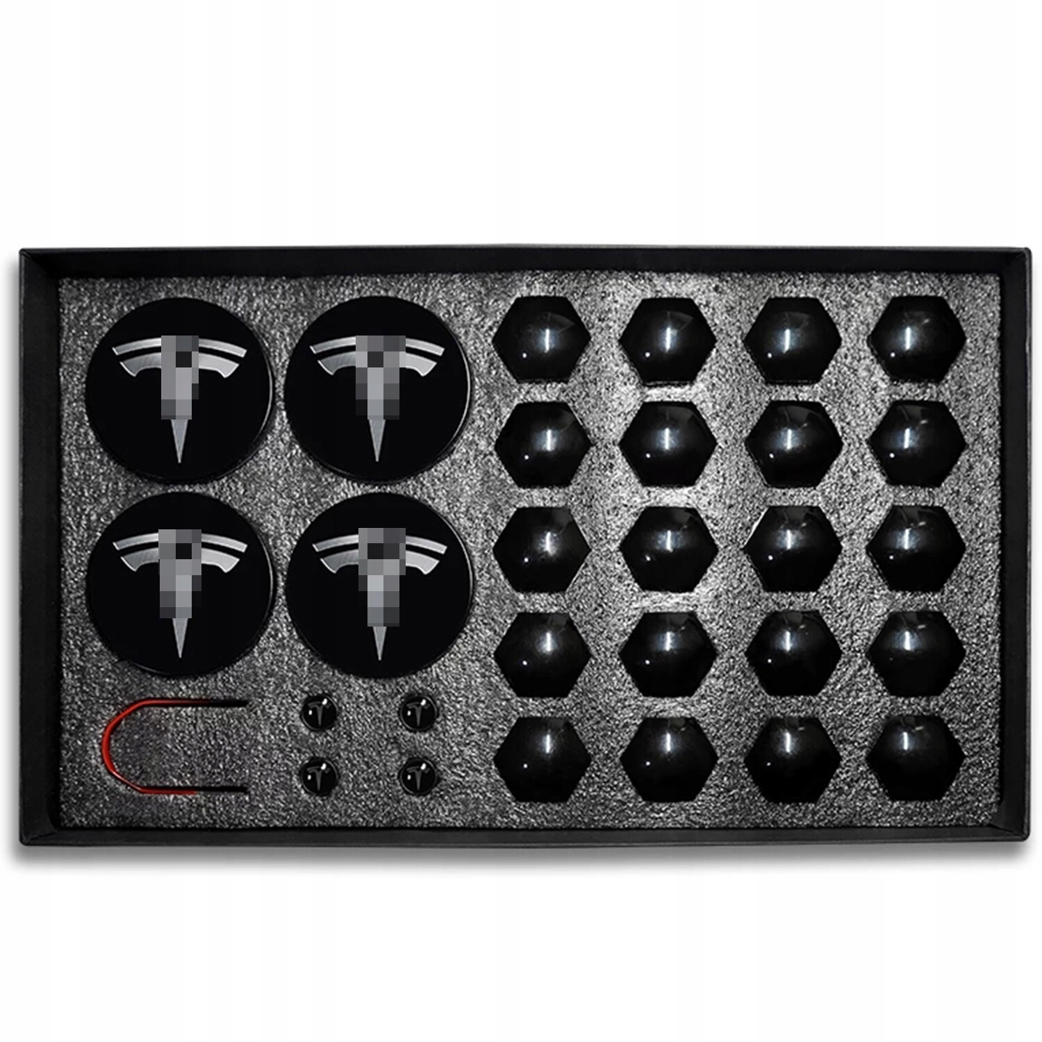 Серебряный яркий стиль введите колпачки ступицы для T