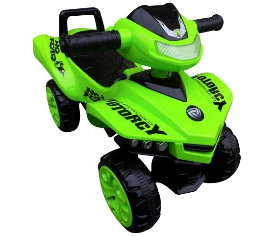 Jeździk Quad J5 zielony, chodzik, muzyka, klakson Ragil Sp. z o.o.