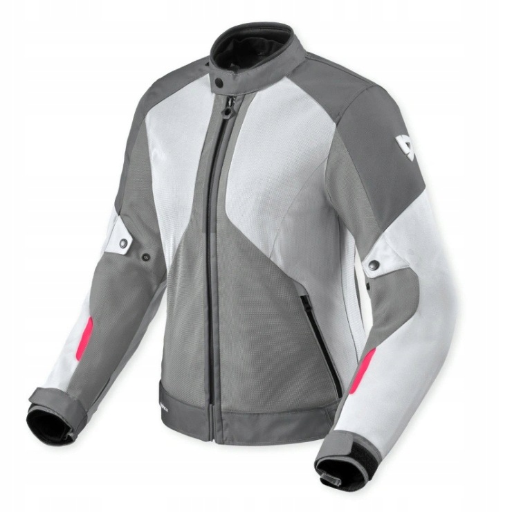 Rev'it Torque 3 H20 Lady Grey Pink Textilná Bunda 36