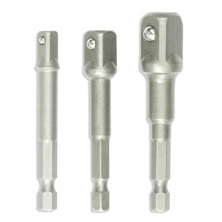 ZESTAW ADAPTERÓW DO NASADEK DEDRA 3 SZT