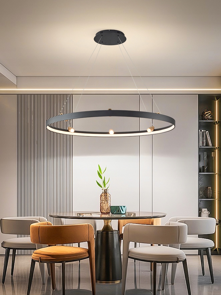 Oválna závesná lampa Pignano – veľký model s elegantným dizajnom