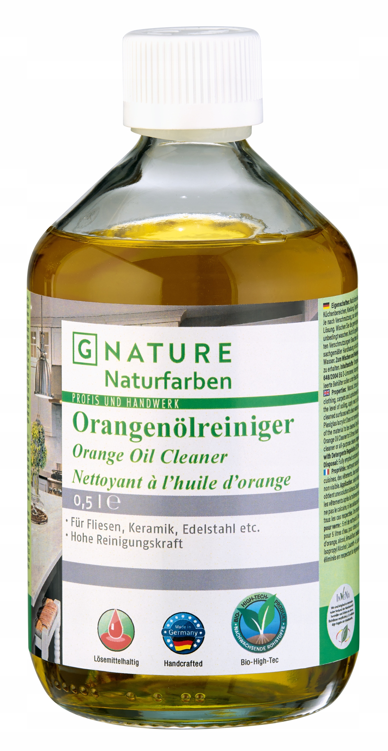 Levně G Nature Orangenolreiniger Konzentrat Čisticí Prostředek Koncentrát 0,5L