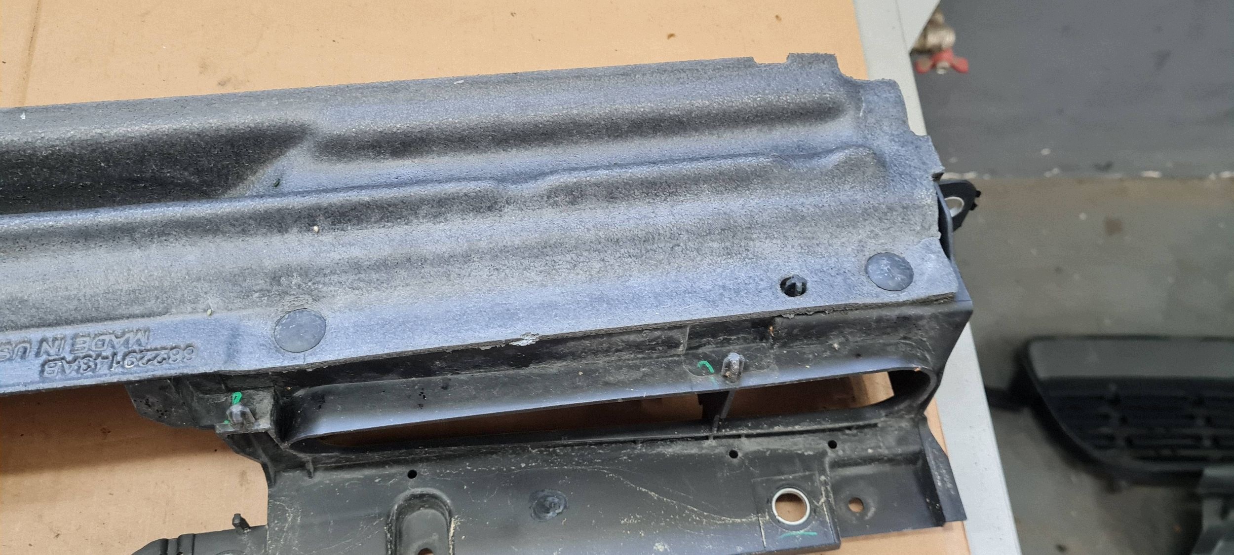 Chrysler Pacifica 2022 console pillar upper tension belt PRZEDI 68292240AA