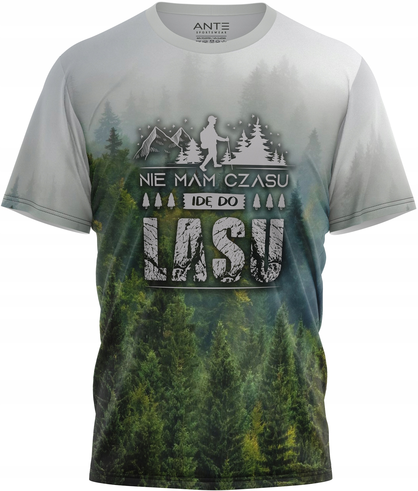 Koszulka Męska Sportowa T-shirt Termoaktywna L