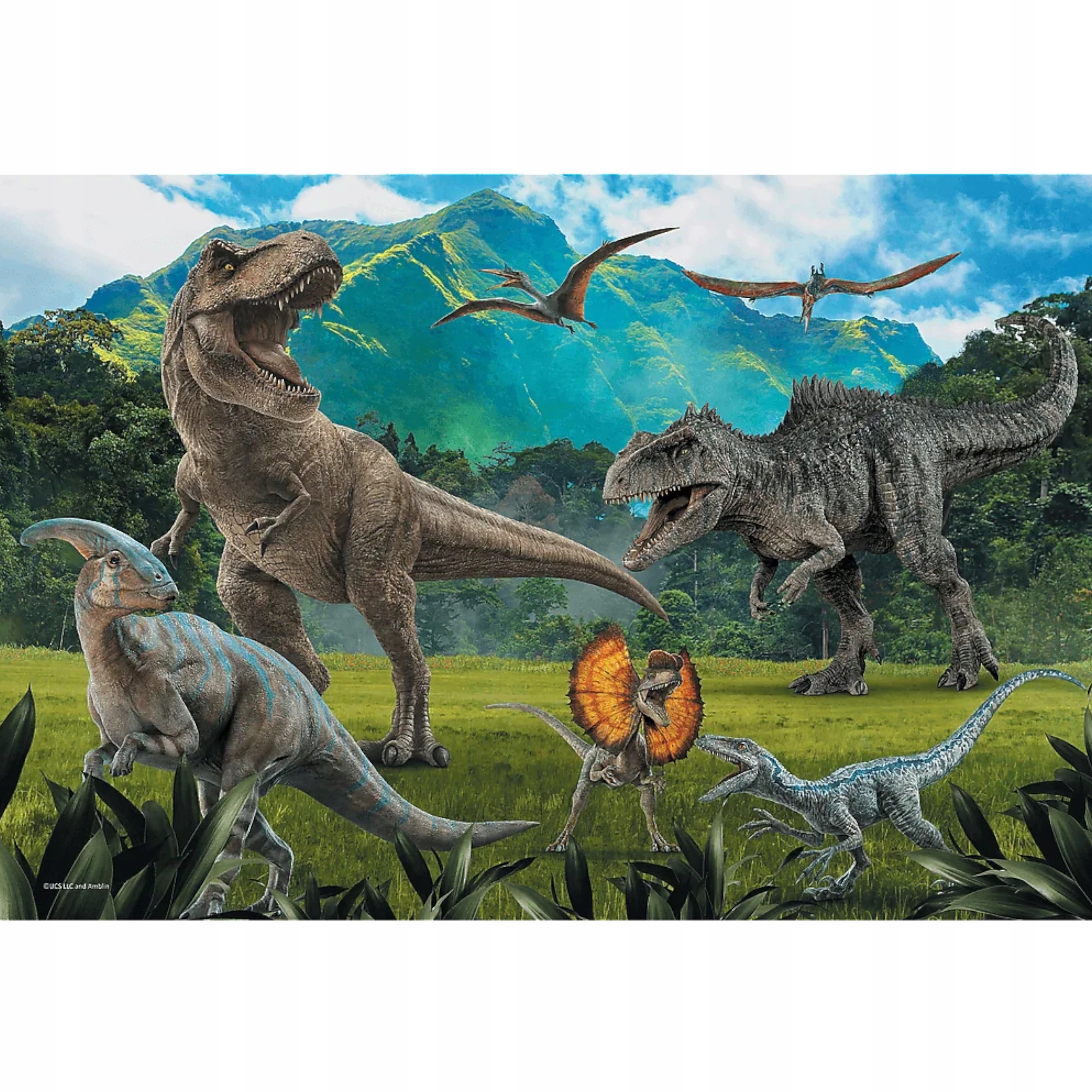 Puzzle Trefl dinozaury 100 el. Park jurajski 16441 EAN (GTIN) 5900511164411