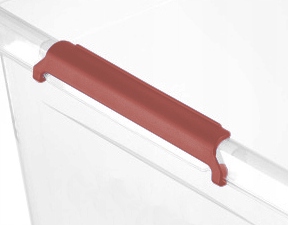Porządek w szafie i garażu pojemnik 60L z pokrywą mocny organizer na rzeczy