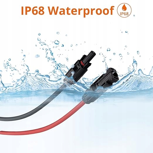 PRZEDŁUŻACZ KABEL SOLARNY 3M 4MM2 12AWG DO PANELA ZŁĄCZE MĘSKIE I ŻEŃSKIE Marka Proster