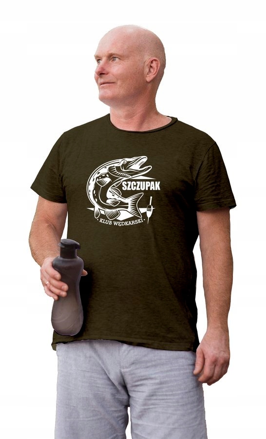 

Koszulka męska Szczupak t-shirt Klub Wędkarski Xs