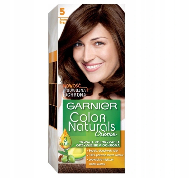 Garnier Color Naturals Farba 5 Jasny brąz