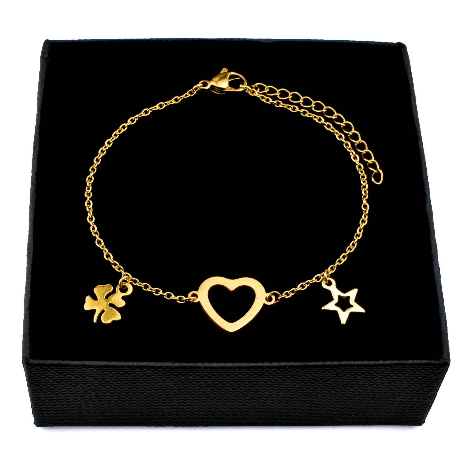 

Złota Bransoletka Celebrytka Stal Chirurgiczna