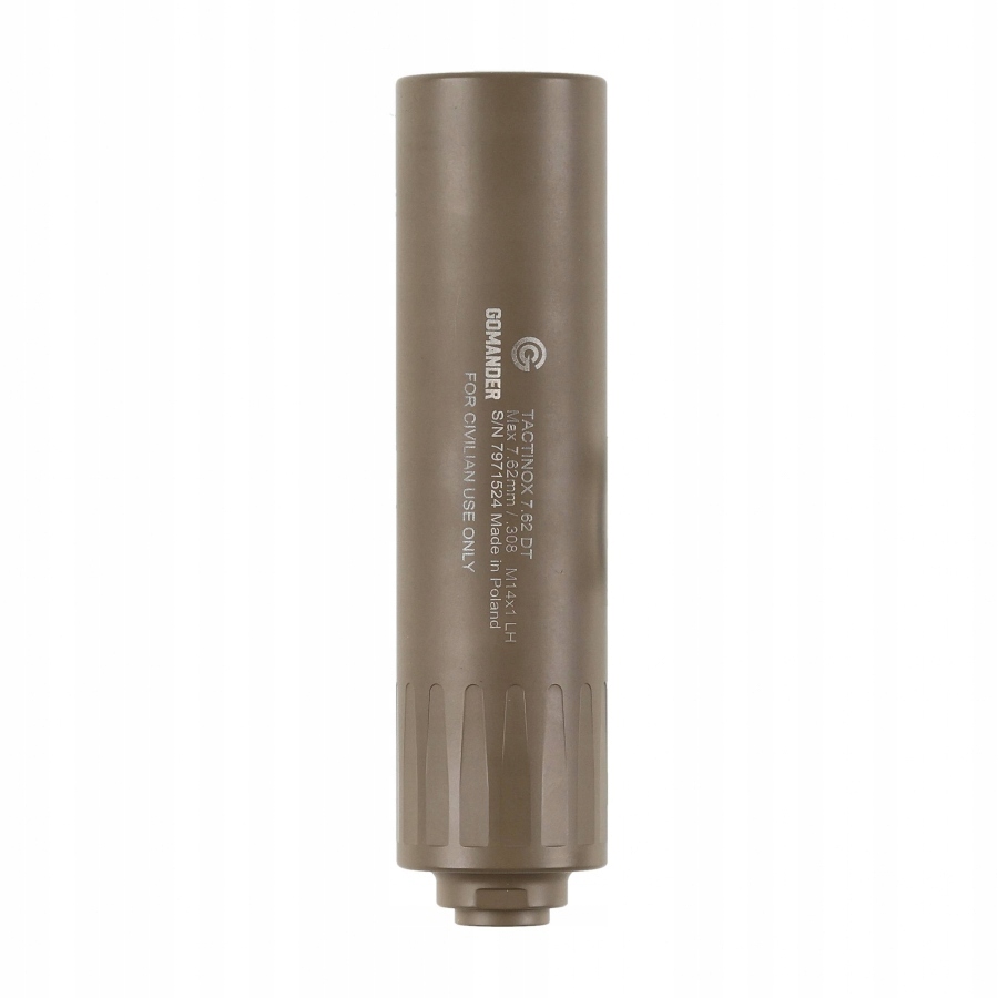 Tlumič zbraní Gomander Tactinox Dt 7,62 mm M14x1 Lh Fde