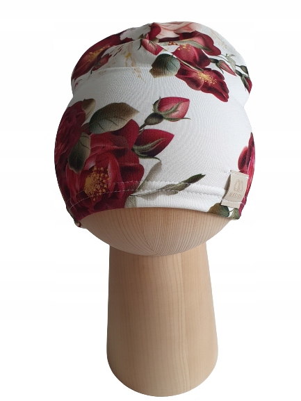 

Czapka Damska Róże Bawełna Polski Produkt 54-58