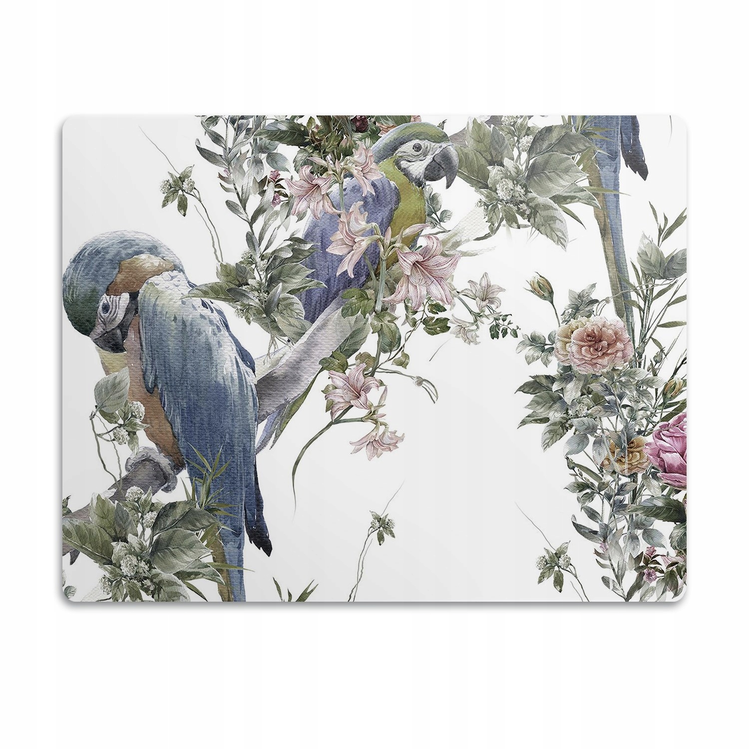 Levně Pro kočky podložka pod záchod Papoušci Ara 90x60 cm