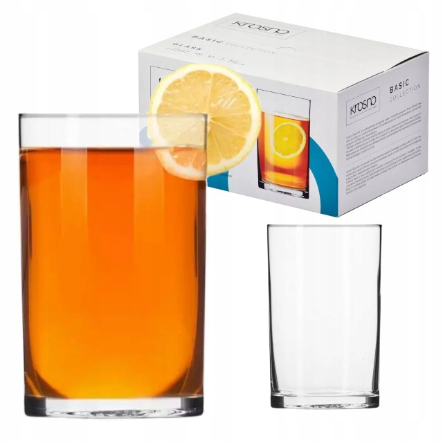 

Kpl.szklanek Do Napojów I Soków 250ML 6SZT Krosno