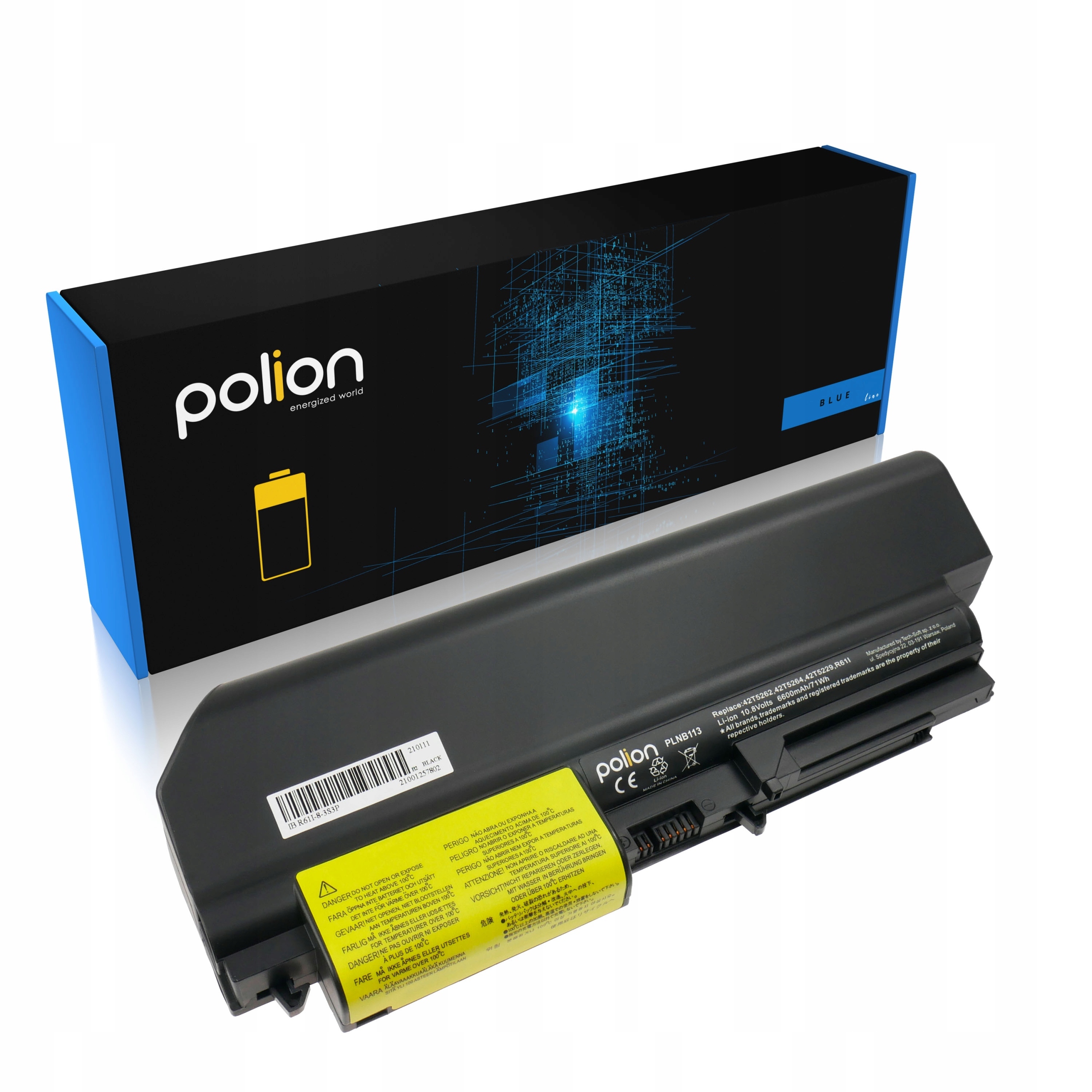 

Bateria do Lenovo ThinkPad R61 T61 R400 T400 Duża