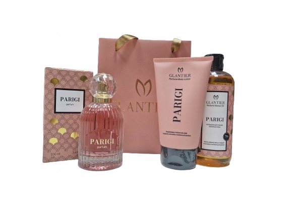 Sada Glantier Parigi Parfém Parigi olej balzám PargiTORBA Dárková