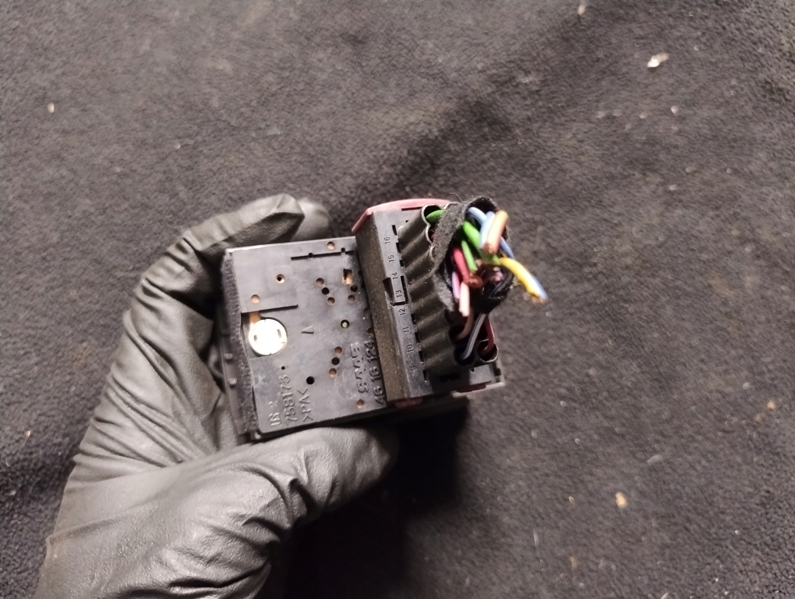 switch of the lights switch SAAB 95 758173
