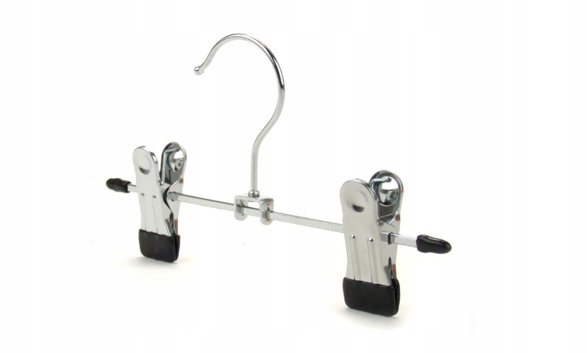 

Wieszak Klamrowy Metalowy Chromowany 12cm
