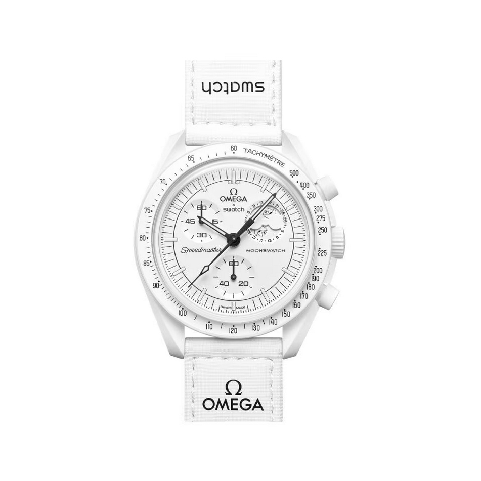 Omega x Swatch Moonswatch Mission to The Moonphase Snoopy White Nový