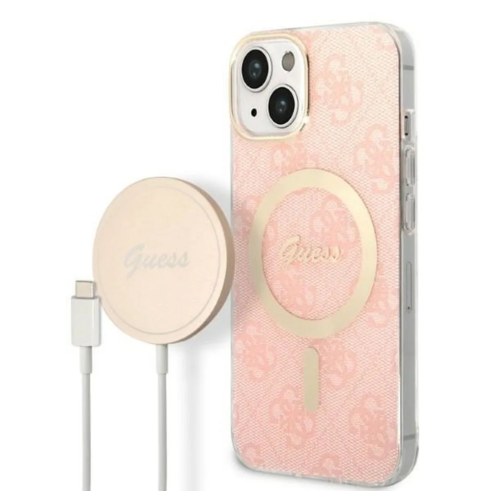 Zadní Kryt Guess pro Apple iPhone 13 Pro Max růžový