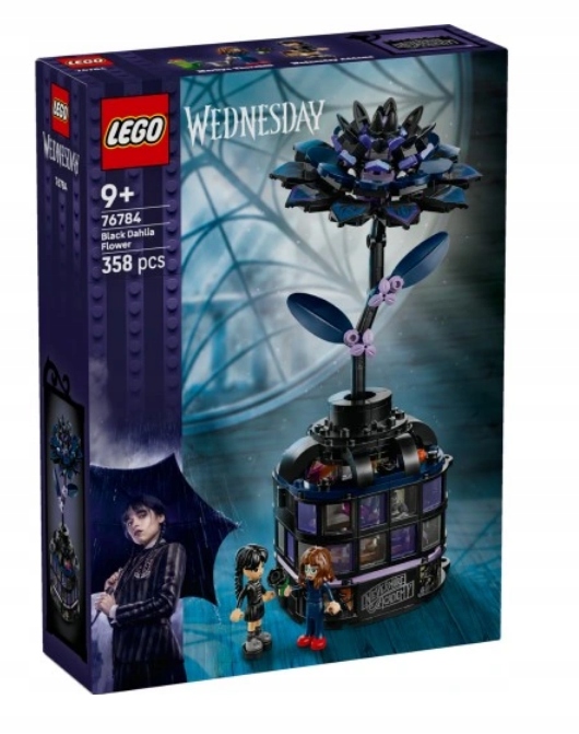 Lego 76784 Wednesday Květ Černé Jiřiny
