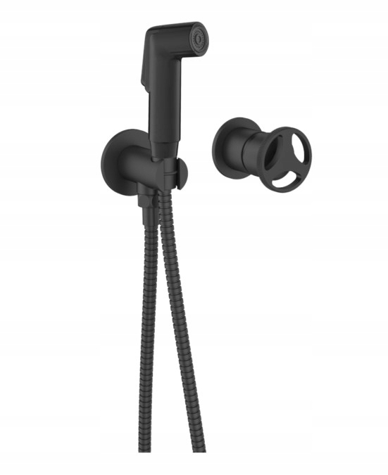 Podomietková Bidetová Batéria Čierna Bidetová Čierna