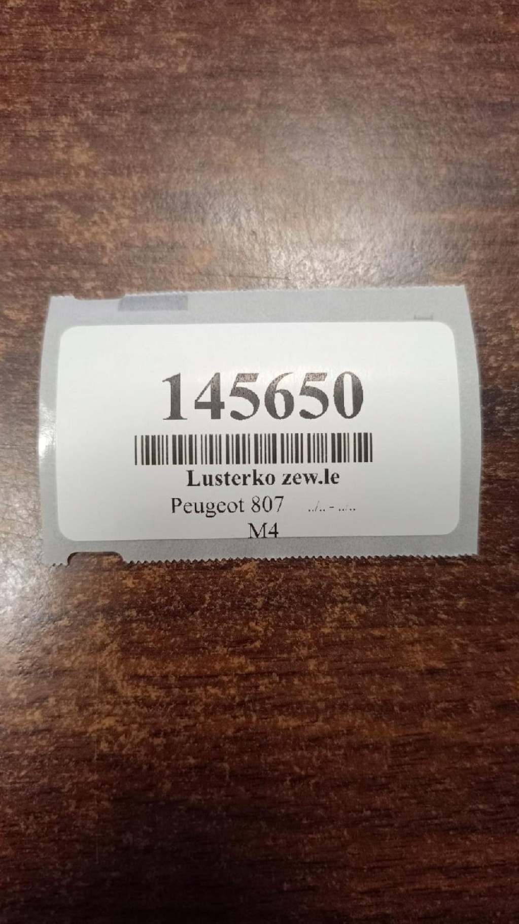PEUGEOT 807 Spiegel links 13 PIN